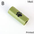 New Pet Biodegradable Trash Bag Dog Poop Bags Bulk Biobase Scented Poo Bag Degradable Cat Waste Bags Dog Poop Dispenser Gifts