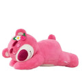 Disney Toy Story Lotso Cute Bear Strawberry Sofa Plush Pillow Stuffed Toys Children Girls Friends Festivals Birthday Gift 90cm