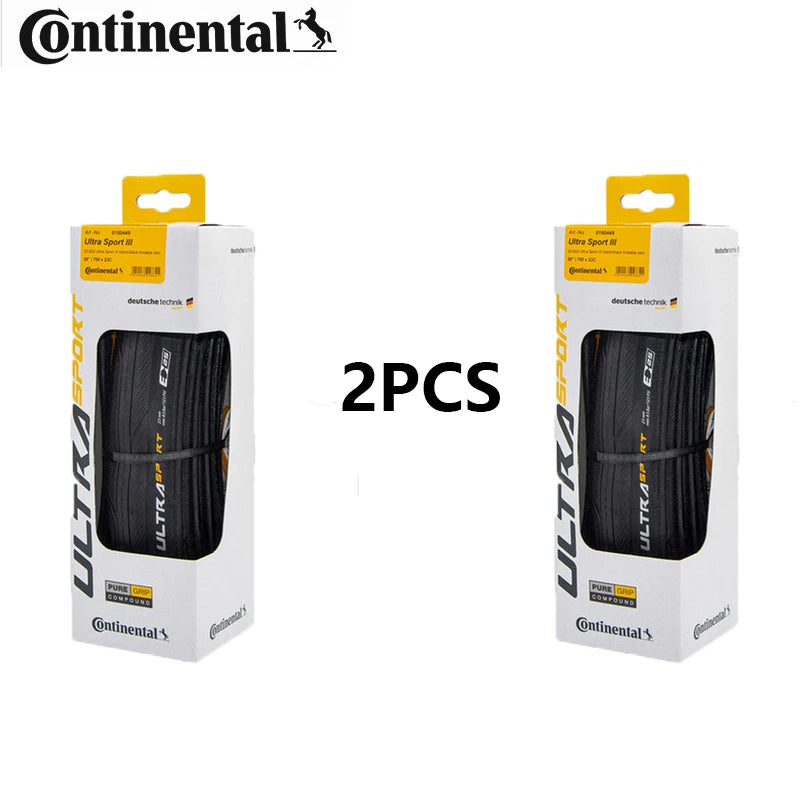 Continental ULTRA SPORT Ⅲ GRAND SPORT RACE Bike Tire 700x23C/25C/28C For Road Bike Vehicle Folding Anti Puncture Bicycle Tyre