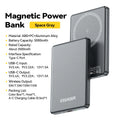 Essager Thin Wireless Power Bank Magnetic 20W 5000mAh Portable Fast Charging External Battery for Magsafe For iPhone 16 15 14 13