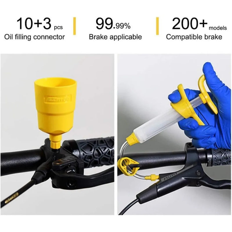 Bicycle Hydraulic Disc Brake Oil Bleed Kit Tools for SHIMANO, SRAM, Avid, MAGURA Series MTB Road Bike Brake Repair Tool Ezmtb