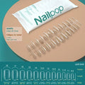 NAILPOP 120pcs Fake Nails Full Cover Press on Nails Coffin Soft Gel American Pose Capsule False Nail Tips for Extension System