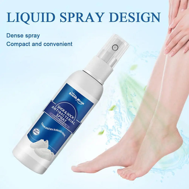 60ml Antibacterial Spray for Shoe Foot Odor Shoes Stink Freshener Socks Odor Remover Spray Refresh Antiperspirant Health Care