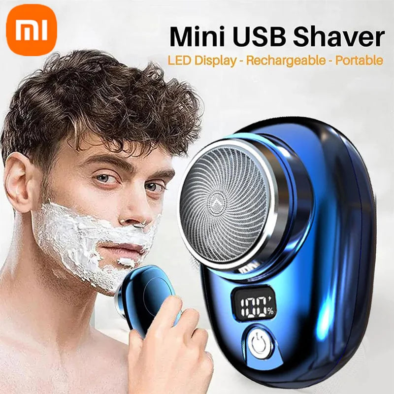 Xiaomi Mini-Electric Shave Portable USB Rechargeable Men Razor Comfortable Easy Travel Mini Beard Body Hair Trimmer Pocket Razor