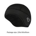 Winter Thermal Cycling Cap Outdoor Under MTB Helmet Liner Fleece Hat Sports Men Bicycle Skiing Beanie Running Hiking Skullcaps