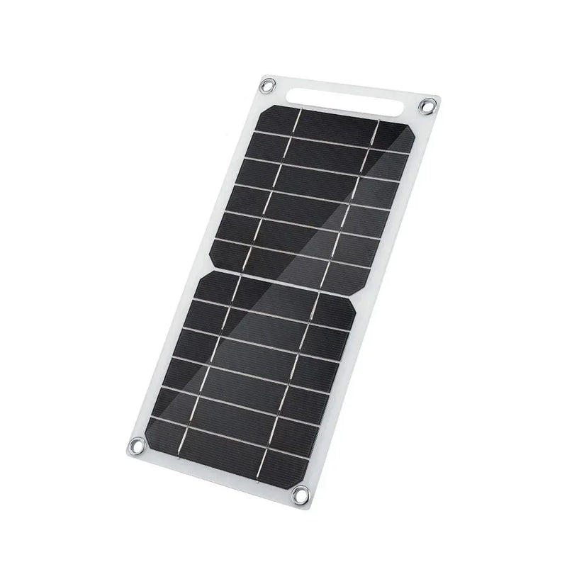 Wholesale Solar Panel 1-14pcs USB Waterproof Outdoor Hiking  Camping Portable Battery Mobile Phone Charging Bank  Charging Panel